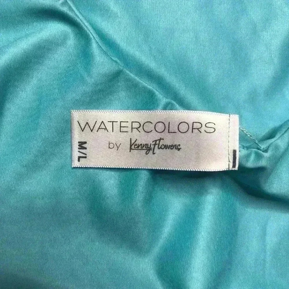 Watercolors Kenny Flowers Swimsuit Reversible - Picture 8 of 10